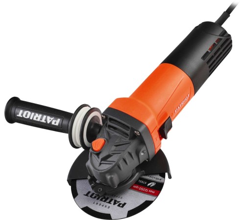 Углошлифовальная машина Patriot AG 126 1050Вт 11000об/мин рез.шпин.:M14 d=125мм (110301126)