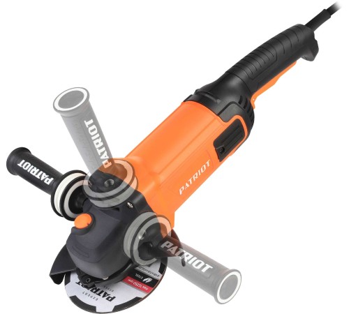 Углошлифовальная машина Patriot AG 190 2000Вт 8500об/мин рез.шпин.:M14 d=180мм (110301180)
