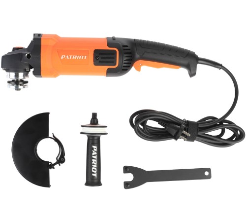 Углошлифовальная машина Patriot AG 190 2000Вт 8500об/мин рез.шпин.:M14 d=180мм (110301180)
