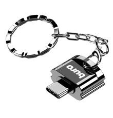 Устройство чтения карт памяти USB2.0 Buro BU-CR-201 черный