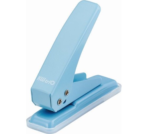 Дырокол Kw-Trio 09190LIGHT BLUE макс.:20лист. металл голубой отв.:1 Дырокол Kw-Trio 09190LIGHT BLUE макс.:20лист. металл голубой отв.:1