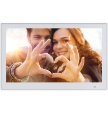 Фоторамка Digma 13.3" PF-1300 IPS 1920x1080 белый пластик ПДУ Видео