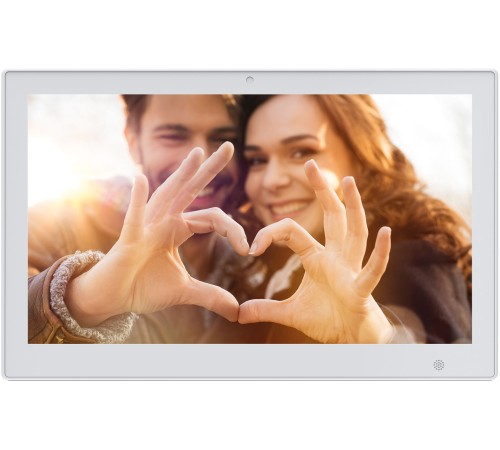 Фоторамка Digma 13.3" PF-1300 IPS 1920x1080 белый пластик ПДУ Видео Фоторамка Digma 13.3" PF-1300 IPS 1920x1080 белый пластик ПДУ Видео