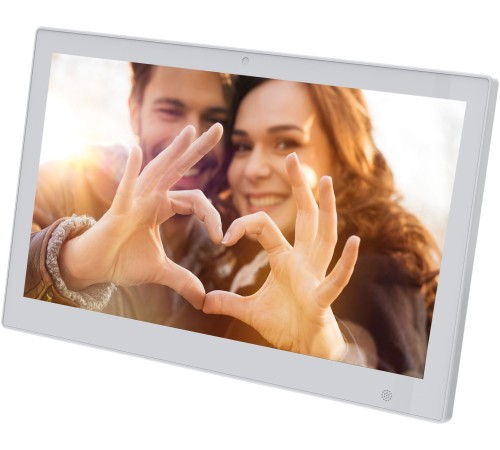 Фоторамка Digma 13.3" PF-1300 IPS 1920x1080 белый пластик ПДУ Видео Фоторамка Digma 13.3" PF-1300 IPS 1920x1080 белый пластик ПДУ Видео