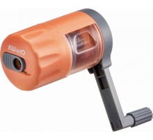 Точилка для карандашей механическая Kw-Trio 03420ORANGE 1 отверстие металл/пластик оранжевый пл.бокс
