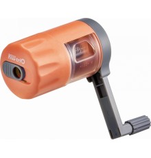 Точилка для карандашей механическая Kw-Trio 03420ORANGE 1 отверстие металл/пластик оранжевый пл.бокс
