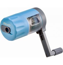 Точилка для карандашей механическая Kw-Trio 03420BLUE 1 отверстие металл/пластик голубой пл.бокс