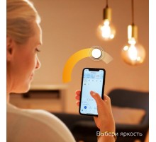 Умная лампа Gauss Smart Home G95 E27 (упак.:1шт) (1320112)
