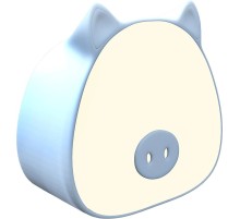 Ночник Gauss NN7036 поросенок голубой