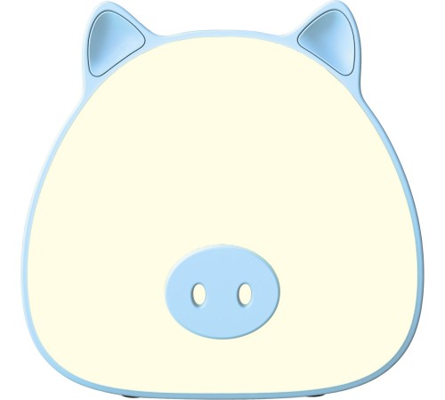 Ночник Gauss NN7036 поросенок голубой Ночник Gauss NN7036 поросенок голубой