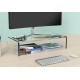 Подставка под монитор Cactus CS-MR-PL прозрачный