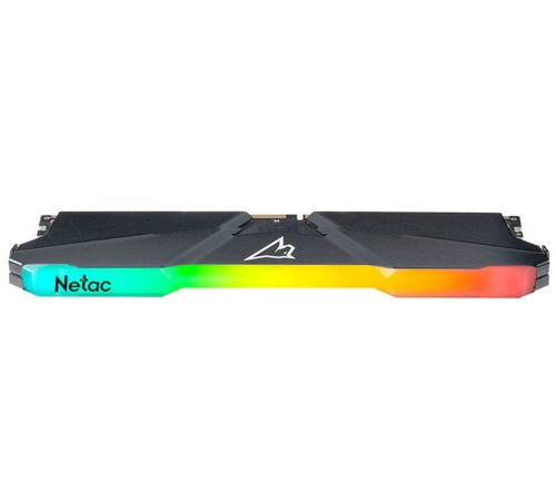 Модуль памяти Netac Shadow RGB DDR4-2666 8GB C19 Grey, 19-19-19-43, 1.2V, RGB Радиатор
