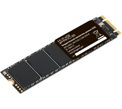 Накопитель SSD KingPrice SATA-III 240GB KPSS240G1 M.2 2280 Накопитель SSD KingPrice SATA-III 240GB KPSS240G1 M.2 2280
