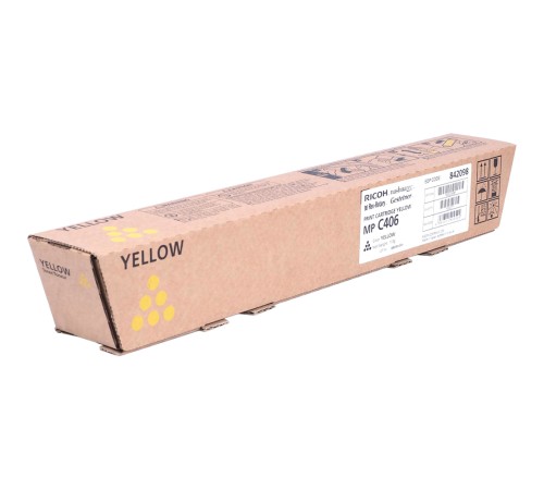 Тонер-картридж тип MP C406 желтый Ricoh 842098 Тонер-картридж тип MP C406 желтый Ricoh 842098