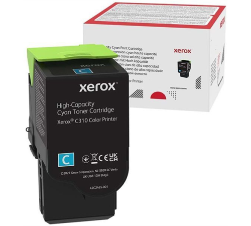 Картридж лазерный Xerox 006R04369 голубой (5500стр.) для Xerox С310