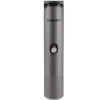 Машинка для стрижки Scarlett SC-HC63C103 серебристый 5Вт (насадок в компл:4шт)