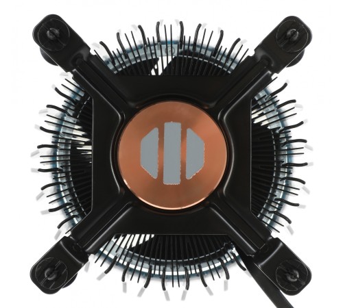 Устройство охлаждения(кулер) Intel RM1 M23901 AL+CU Soc-1700 4-pin 16-29dB Al+Cu 95W 350gr brown box