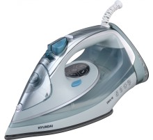 Утюг Hyundai H-SI01340 2800Вт голубой/белый