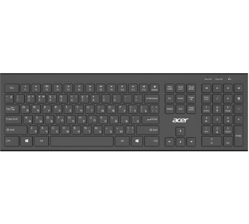 Клавиатура Acer OKR300 черный USB беспроводная (ZL.KBDEE.014) Клавиатура Acer OKR300 черный USB беспроводная (ZL.KBDEE.014)