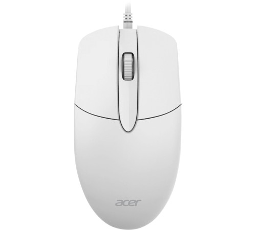 Мышь Acer OMW300 белый оптическая (1200dpi) USB (3but)