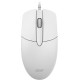 Мышь Acer OMW300 белый оптическая (1200dpi) USB (3but)