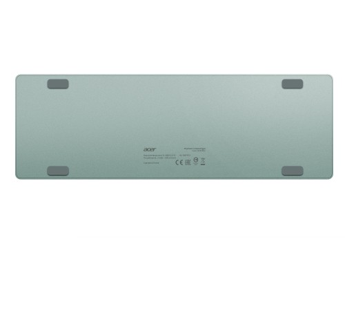 Клавиатура Acer OKW302 механическая серебристый USB for gamer LED (ZL.KBDCC.01C)