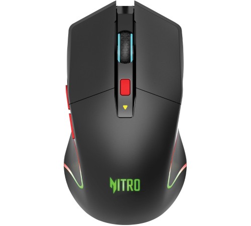 Мышь Acer Nitro OMR304 черный оптическая (3200dpi) беспроводная BT/Radio USB (6but)
