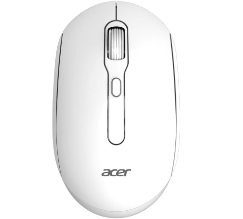 Мышь Acer OMR308 белый оптическая (1600dpi) беспроводная USB (4but)