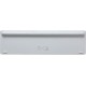 Клавиатура Acer OKR301 белый/серебристый USB беспроводная BT/Radio slim Multimedia (ZL.KBDEE.015)