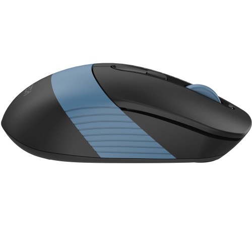 Мышь A4Tech Fstyler FG10CS Air черный/синий оптическая (2000dpi) silent беспроводная USB для ноутбука (4but)