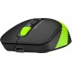 Мышь A4Tech Fstyler FG10CS Air черный/зеленый оптическая (2000dpi) silent беспроводная USB для ноутбука (4but)