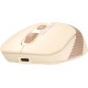 Мышь A4Tech Fstyler FG10CS Air бежевый/коричневый оптическая (2000dpi) silent беспроводная USB для ноутбука (4but)