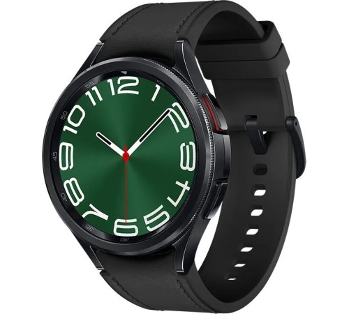 Смарт-часы Samsung Galaxy Watch 6 Classic 47мм 1.5" AMOLED корп.черный рем.черный (SM-R960NZKACIS)