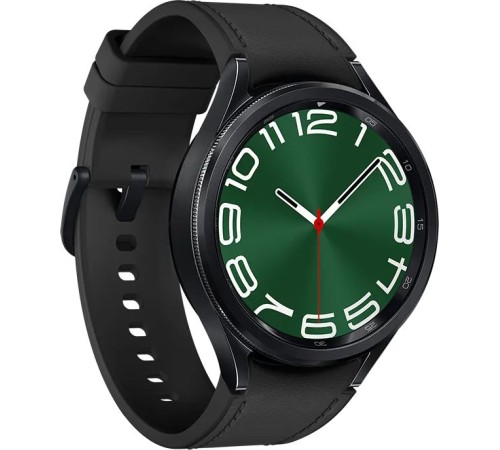 Смарт-часы Samsung Galaxy Watch 6 Classic 47мм 1.5" AMOLED корп.черный рем.черный (SM-R960NZKACIS)