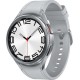 Смарт-часы Samsung Galaxy Watch 6 Classic,  47мм,  1.5",  серебристый / серебристый [sm-r960nzsacis]