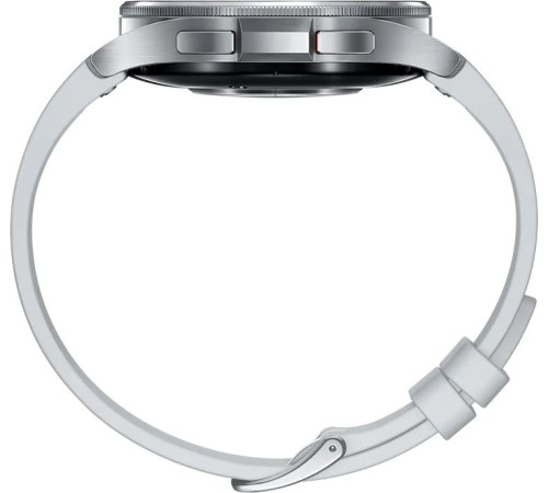 Смарт-часы Samsung Galaxy Watch 6 Classic,  47мм,  1.5",  серебристый / серебристый [sm-r960nzsacis]