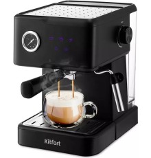 Кофеварка рожковая Kitfort КТ-7124 950Вт черный
