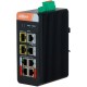 DAHUA DH-IS4207-4GT-120 4-портовый гигабитный управляемый коммутатор с PoE, промышленное исполнение, 4xRJ45 1Gb, 1xRJ45 1Gb, 2xSFP 1Gb