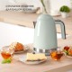 Чайник электрический Galaxy Line GL 0332 1.7л. 2200Вт мятный (корпус: нержавеющая сталь)