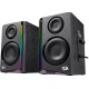 Колонки Redragon Andante 2.0 черный 10Вт