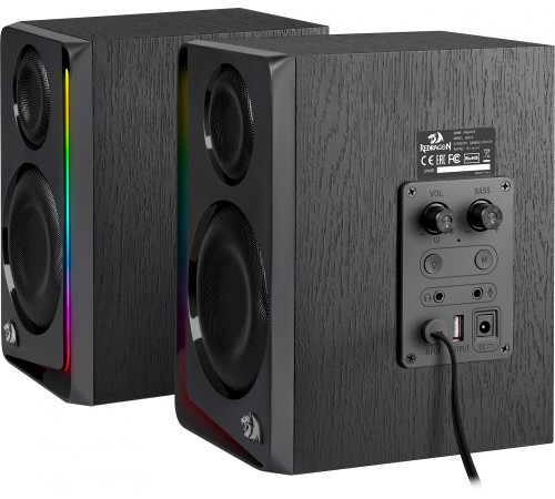Колонки Redragon Andante 2.0 черный 10Вт