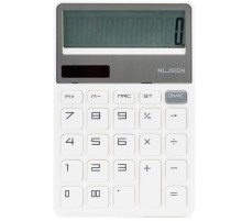 Калькулятор настольный Deli Nusign ENS042WHITE белый 12-разр.