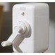 Точилка для карандашей механическая Deli E71165A 1 отверстие пластик ассорти