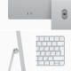 Apple iMac [Z13K000DJ] Silver 24" Retina 4.5K {Apple M1 chip with 8-core CPU and 7-core GPU/8GB/256GB SSD} (2021)
