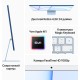 Apple iMac [Z13K000DJ] Silver 24" Retina 4.5K {Apple M1 chip with 8-core CPU and 7-core GPU/8GB/256GB SSD} (2021)