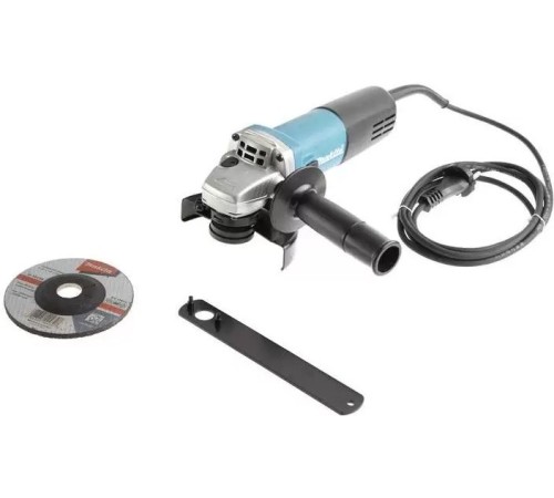 Углошлифовальная машина Makita 9557HNRK 840Вт 11000об/мин рез.шпин.:M14 d=115мм Углошлифовальная машина Makita 9557HNRK 840Вт 11000об/мин рез.шпин.:M14 d=115мм