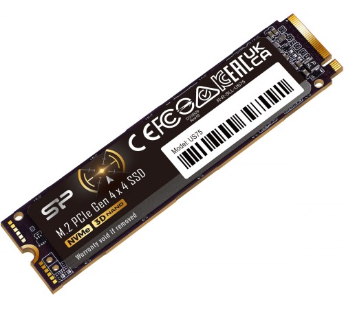 Накопитель SSD Silicon Power PCIe 4.0 x4 1TB SP01KGBP44US7505 US75 M.2 2280 Накопитель SSD Silicon Power PCIe 4.0 x4 1TB SP01KGBP44US7505 US75 M.2 2280
