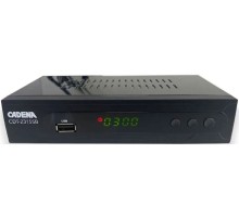 Ресивер DVB-T2 Cadena CDT-2315SB черный