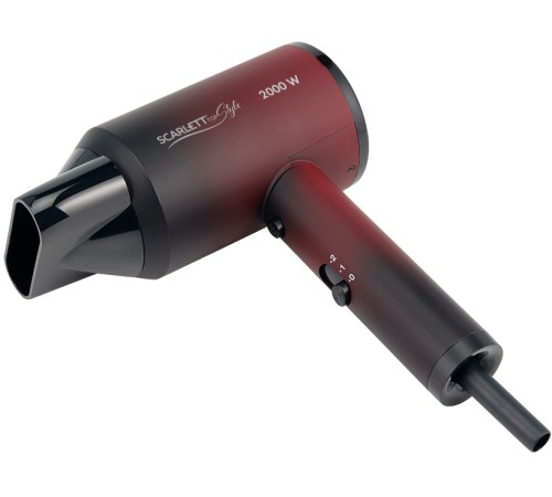 Фен Scarlett SC-HD70I38 2000Вт бордовый Фен Scarlett SC-HD70I38 2000Вт бордовый