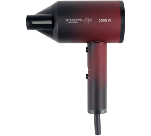 Фен Scarlett SC-HD70I38 2000Вт бордовый Фен Scarlett SC-HD70I38 2000Вт бордовый